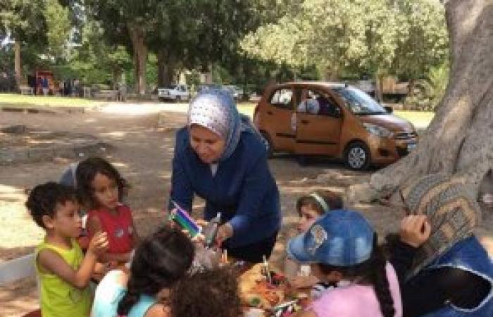 تصميم أدوات المدرسة فى ورش بثقافة الاسكندرية