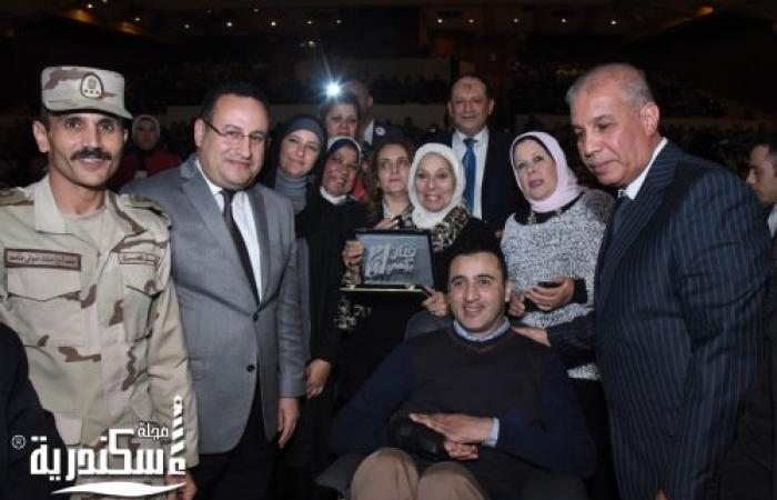تحت شعار "فنان من يومي" محافظ الإسكندرية يشارك في ملتقي الإسكندرية الدولي لفنون متحدي الإعاقة