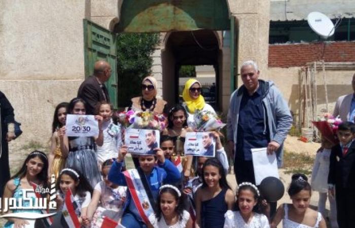 طلاب مدرسة سليمان يسرى الرسمية لغات بإدارة. وسط التعليمية بالإسكندرية يتألقون بمعرض الخدمات والأنشطة النهائي لعام2019