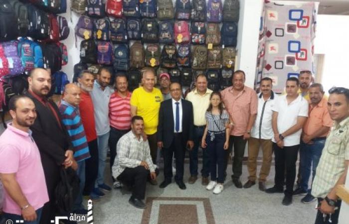 مياة الإسكندرية تفتتح معرض لمستلزمات المدارس