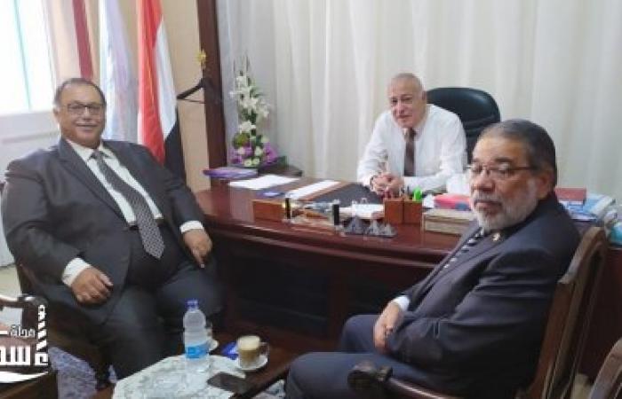وكيل وزارة الصحة يستقبل وفد نقابة أطباء الإسكندرية