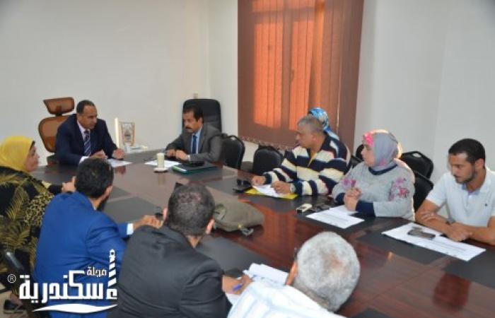 حماية الشواطئ تستعرض المشروعات التي تقام  لحماية سواحل مدينة الإسكندرية من خليج أبي قير شرقا وحتى قلعة قايتباي غربا.
