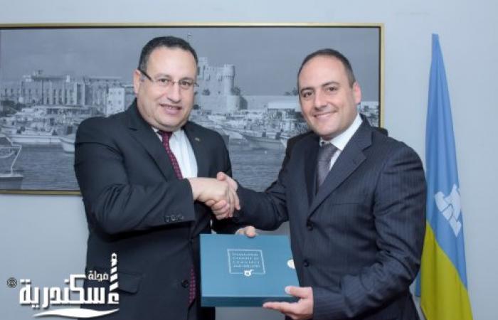 محافظ الإسكندرية يستقبل وفدا يونانيا من ١٠٠ فرد برئاسة عمدة ثاسوس وكبار الشخصيات اليونانية