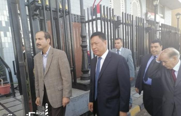 وفد قضائي صيني يشيد بالتكنولوجيا في محاكم الاسكندرية