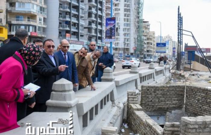 محافظ الإسكندرية يأمر بإيقاف تنفيذ كافة  أعمال البناء الجديدة التي تتم على الكورنيش و المعيقة لرؤية الشاطئ