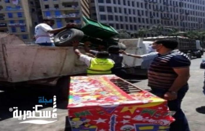 حملة انضباطية صباحية بنطاق حي الجمرك