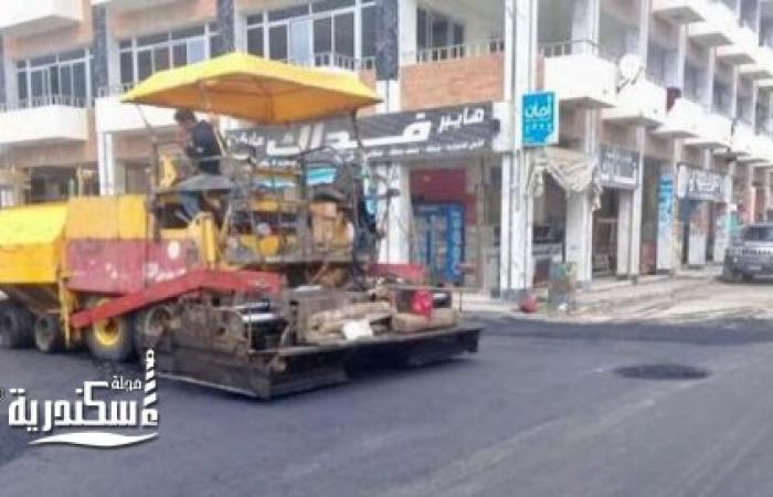رفع كفاءة طرق  10 أحياء  و 7 مناطق عشوائية بتكلفة 450 مليون جنيه