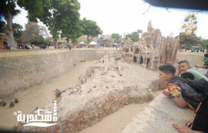 في أول أيام عيد الفطر المبارك...حديقة حيوان الإسكندرية تخطف المصطافين