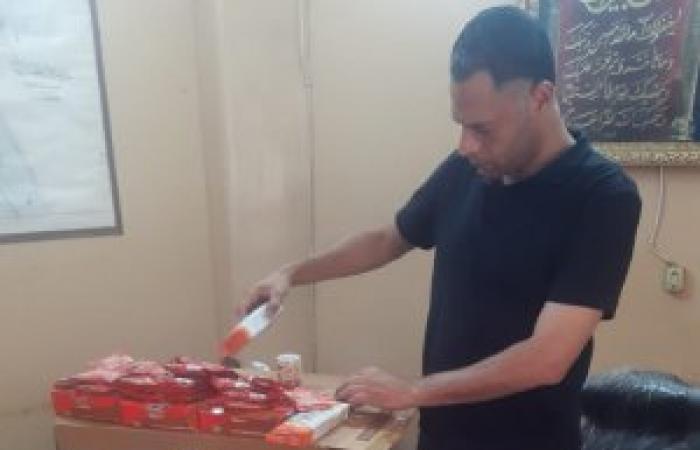 تموين الإسكندرية تضبط عصائر و بسكويت منتهى الصلاحية