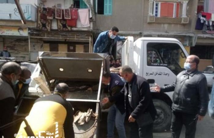 ضبط ألفين حالة إشغال وتحرير 512 محضر بأحياء  شرق ووسط ومنتزه أول