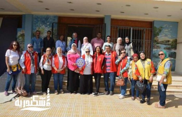 أنشطة مميزة للجنة مكافحة الإدمان والتعاطى بالمنطقة الروتارية في قصر ثقافة برج العرب