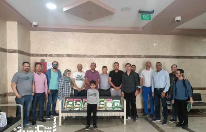 أمانة إسكندرية بحزب الدستور يزور أهالينا من المصابين الفلسطينيين في المستشفيات المصرية