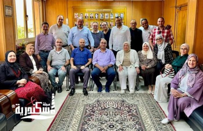 وكيل وزارة الصحة بالإسكندرية يجدد الثقة في مديري المستشفيات ويشيد بجهودهم