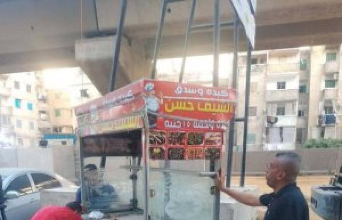 بتكليفات من المحافظ.. إزالة 93 حالة إشغال وتشميع مقهيين في حملة مكبرة بالمنتزه ثان