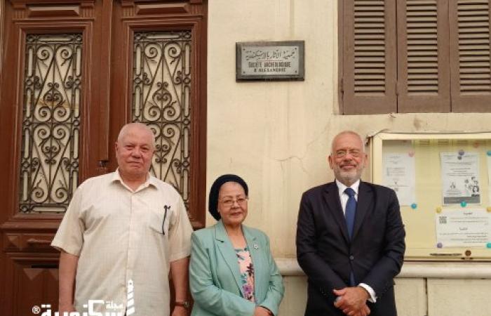 سفير اليونان بالقاهرة يشيد بدور جمعية الآثار بالإسكندرية في الحفاظ على التراث ونشر المعرفة الثقافية
