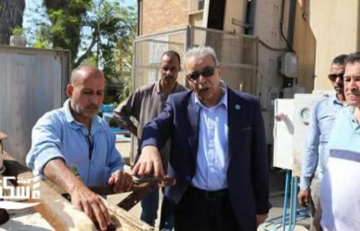 رئيس "صرف صحي الإسكندرية" يتفقد محطة المعمورة ويوجّه برفع كفاءة التشغيل والالتزام بالسلامة المهنية