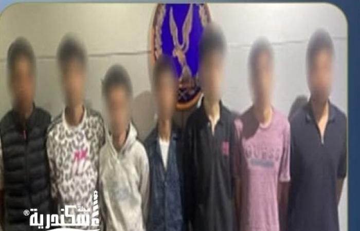 ارتدوا الكمامات هربًا من الأمن.. كشف ملابسات فيديو ترويع المواطنين بالأسلحة البيضاء في الإسكندرية
