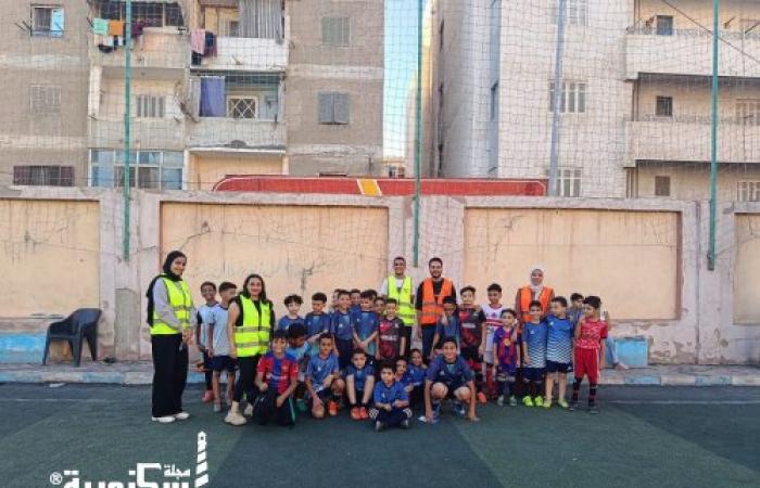 نادي الوقاية بالإسكندرية» ينفذ أنشطة تفاعلية لتوعية النشء بمخاطر الإدمان بمركز شباب المنتزه