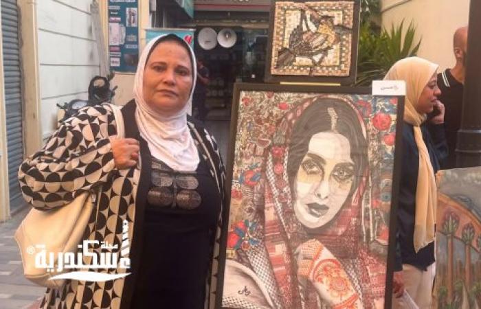 فناني الملتقي العالمي للفنون بالإسكندرية يشاركون في مبادرة شارع الفن ب النبي دانيال