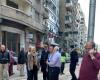 محافظ الاسكندرية يتفقد أعمال إعادة تأهيل مزلقان ترام الوزارة بشارع أبي قير