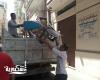حملة  لإزالة الاشغالات والتعديات من شوارع محرم بك وباب شرق تسفر عن رفع عدد ٢٠ حالة اشغال متنوع