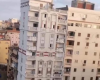 اللجنة الهندسية بمحافظة الاسكندرية....بدء إزالة 10 أدوار من عقار الانفوشي المائل