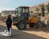 رفع  ٥٥ طنًا من المخلفات وإصلاح أعمدة الإنارة بحى غرب الإسكندرية