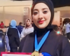 طالبة بجامعة الإسكندرية تفوز بالمركز الأول فى الكيك بوكسينج ببطولة مصر المفتوحة