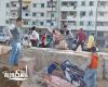 إزالة تعديات وإشغالات المساحة الشاطئية غير المؤجرة أمام «أبوالعباس»