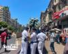 حملة مكبرة لإزالة 122 إشغالاً و70 حال هالك بحي الجمرك لسيولة الحركة المرورية